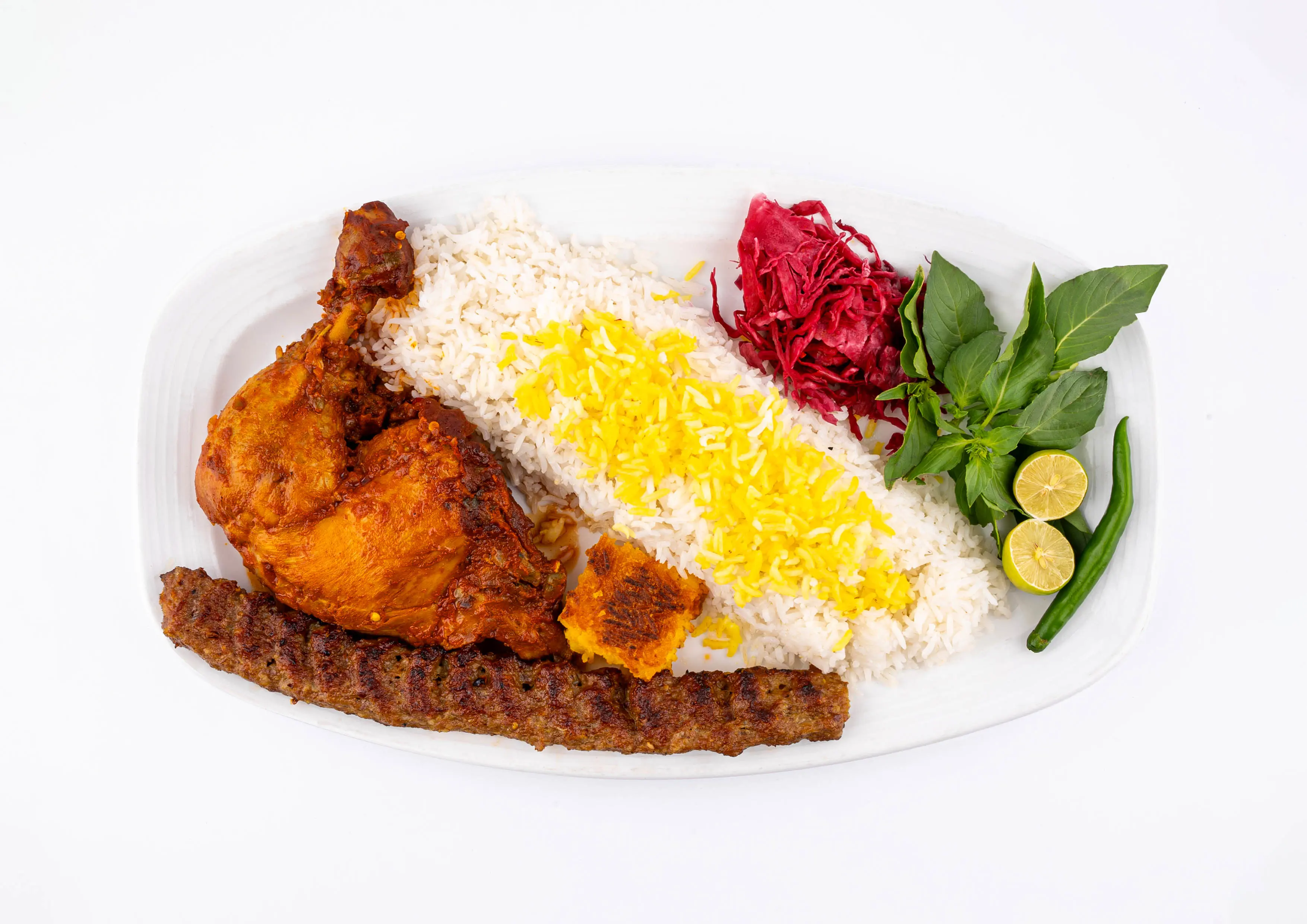 چلو کباب وزیری