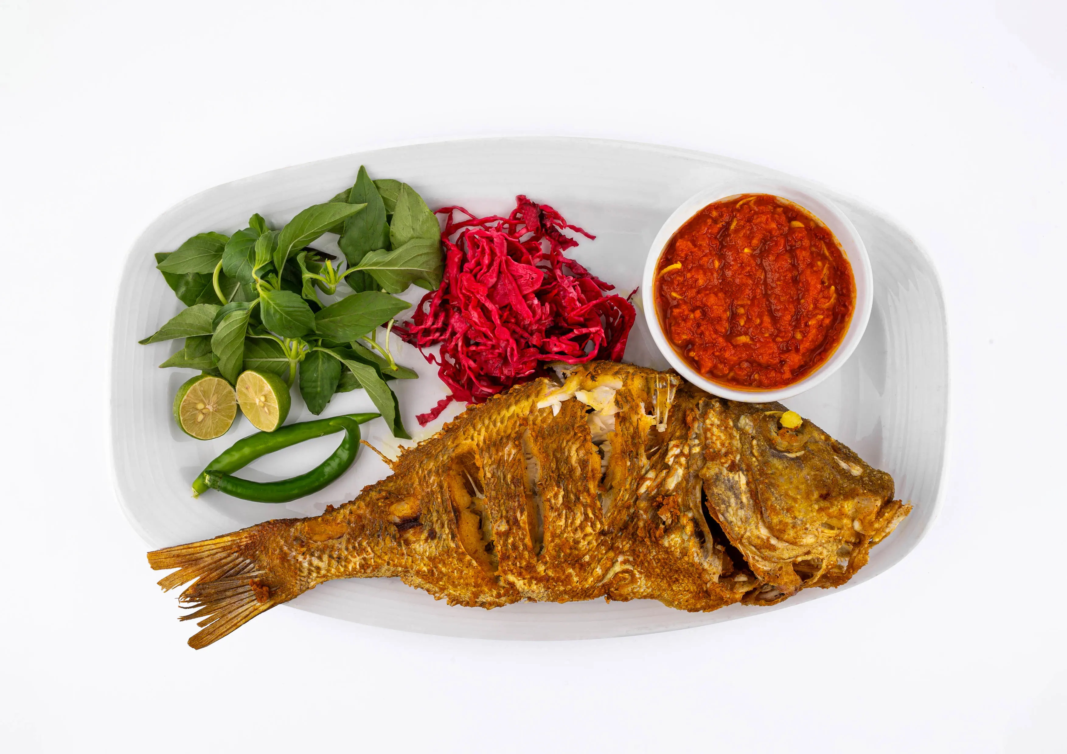 خوراک ماهی شکم پر