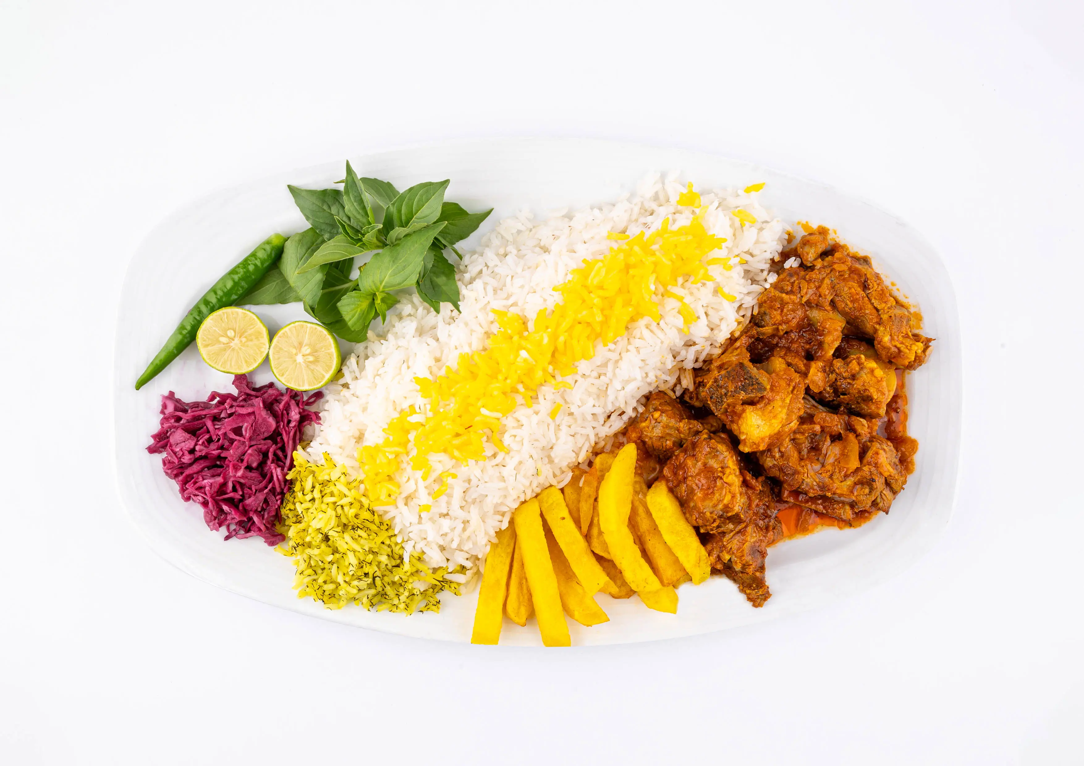 چلو گردن گوسفندی
