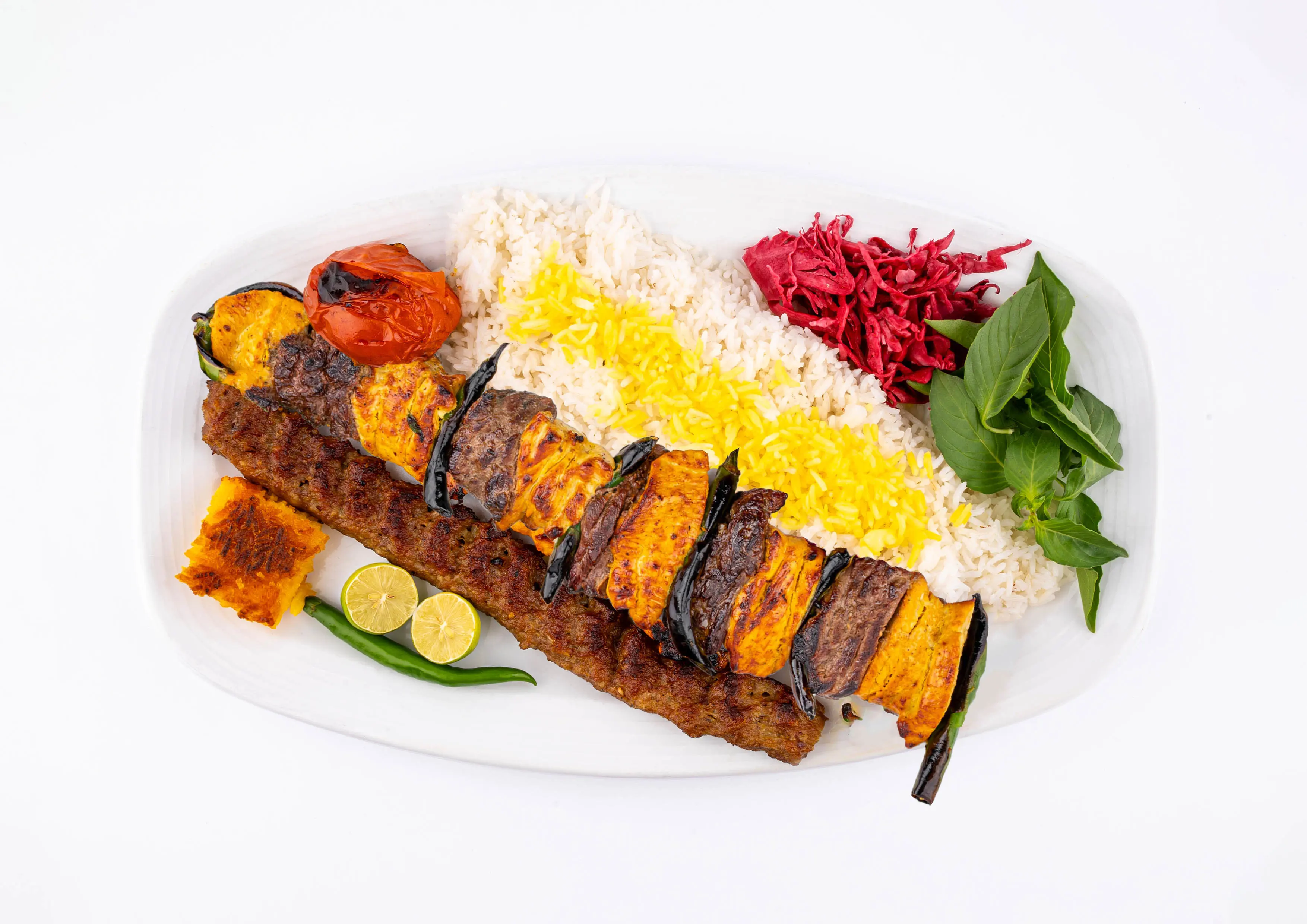 چلو کباب میکس